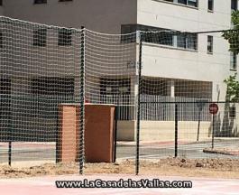 Vallado de Red de Protección en Pista Deportiva de Zaragoza 