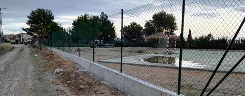 Vallado Perimetral Nuevo complejo deportivo en Magallón (Zaragoza)