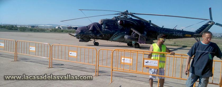 Alquiler Vallas Metálicas en Base Aérea de Zaragoza