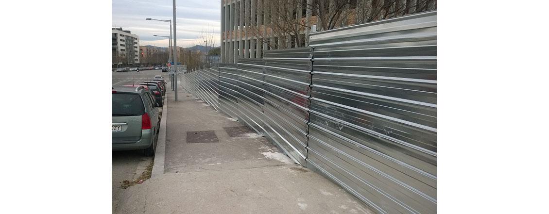 Opaque clôture Chapa