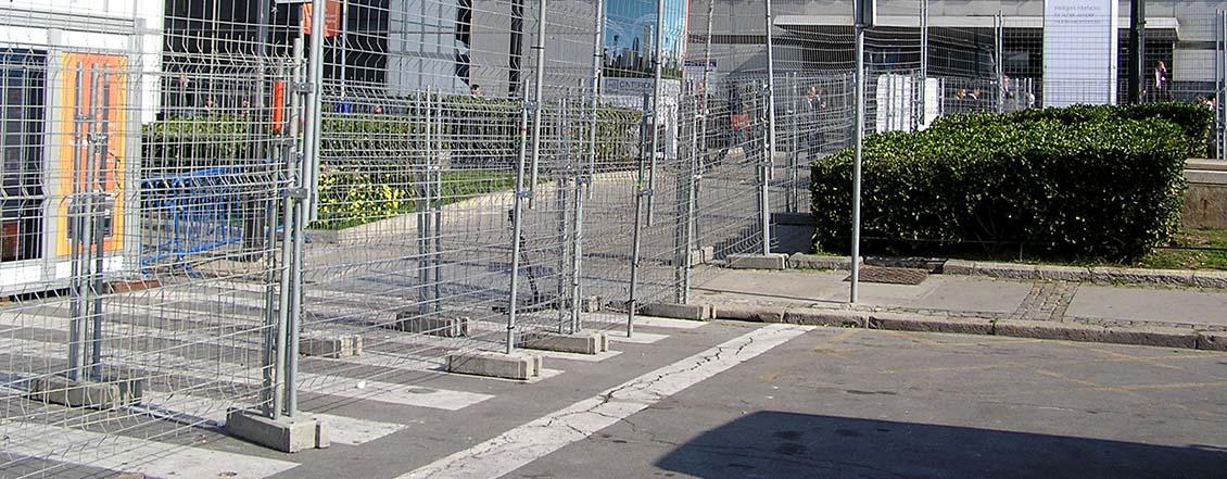 Mobile clôture en béton Avec Pie